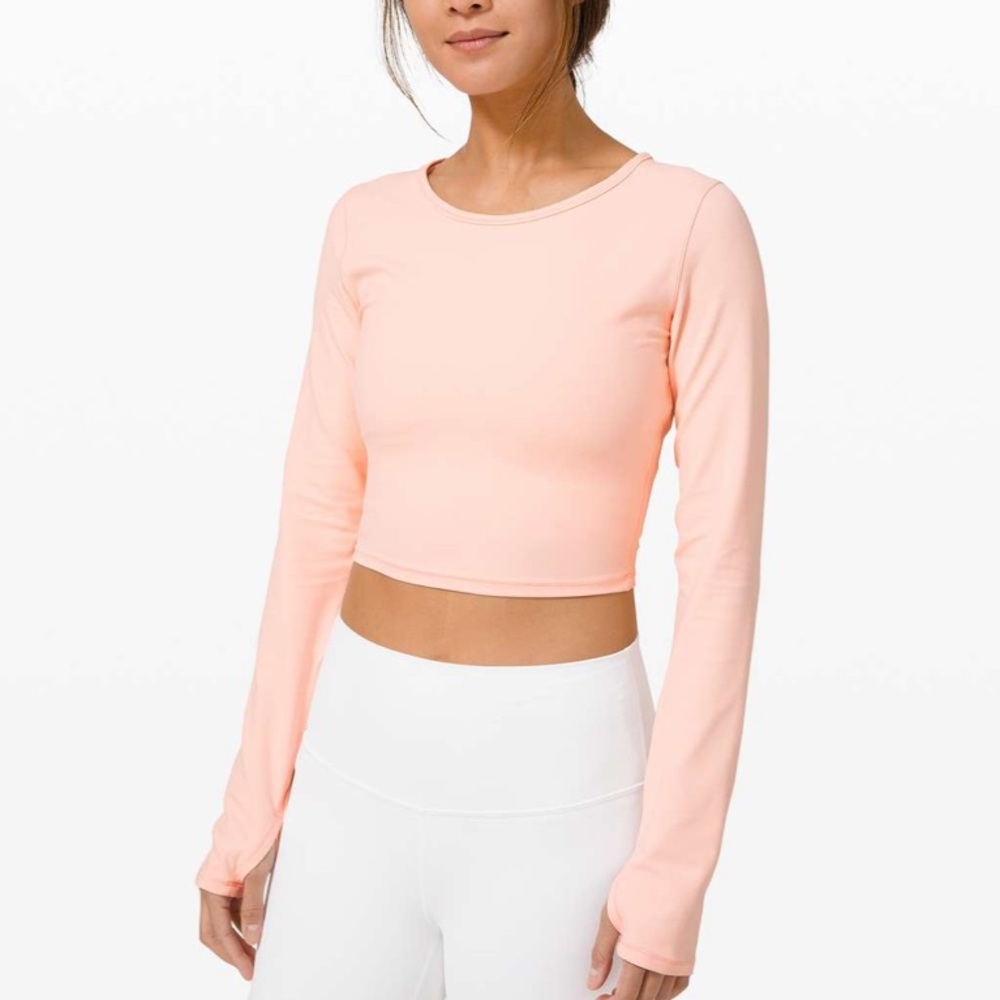 Lululemon Longsleeve Crop - Nulu Material!